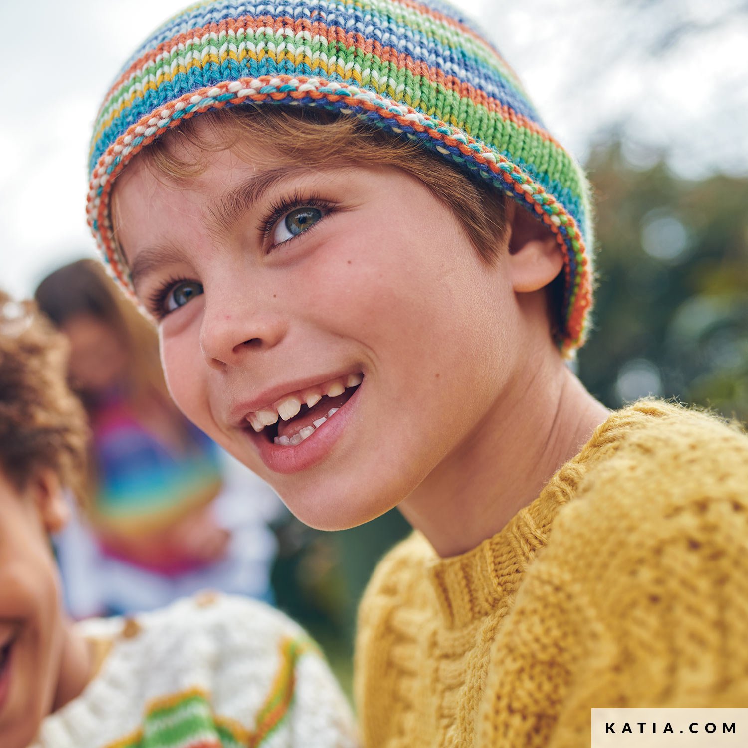 Kids Knit Beanie Hat Boys Girls Warm Winter Hat Toddler Knitted Cap 2-8  Years
