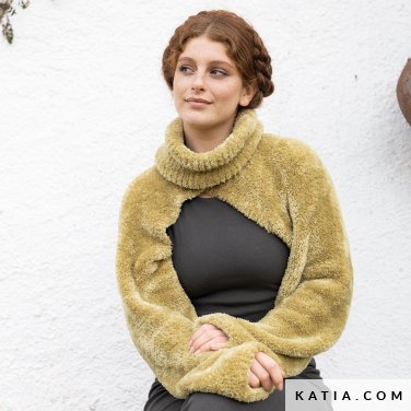 patroon breien haken dames mouwen herfst winter katia 6281 9 p