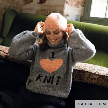 patroon breien haken dames set herfst winter katia 6281 13 p