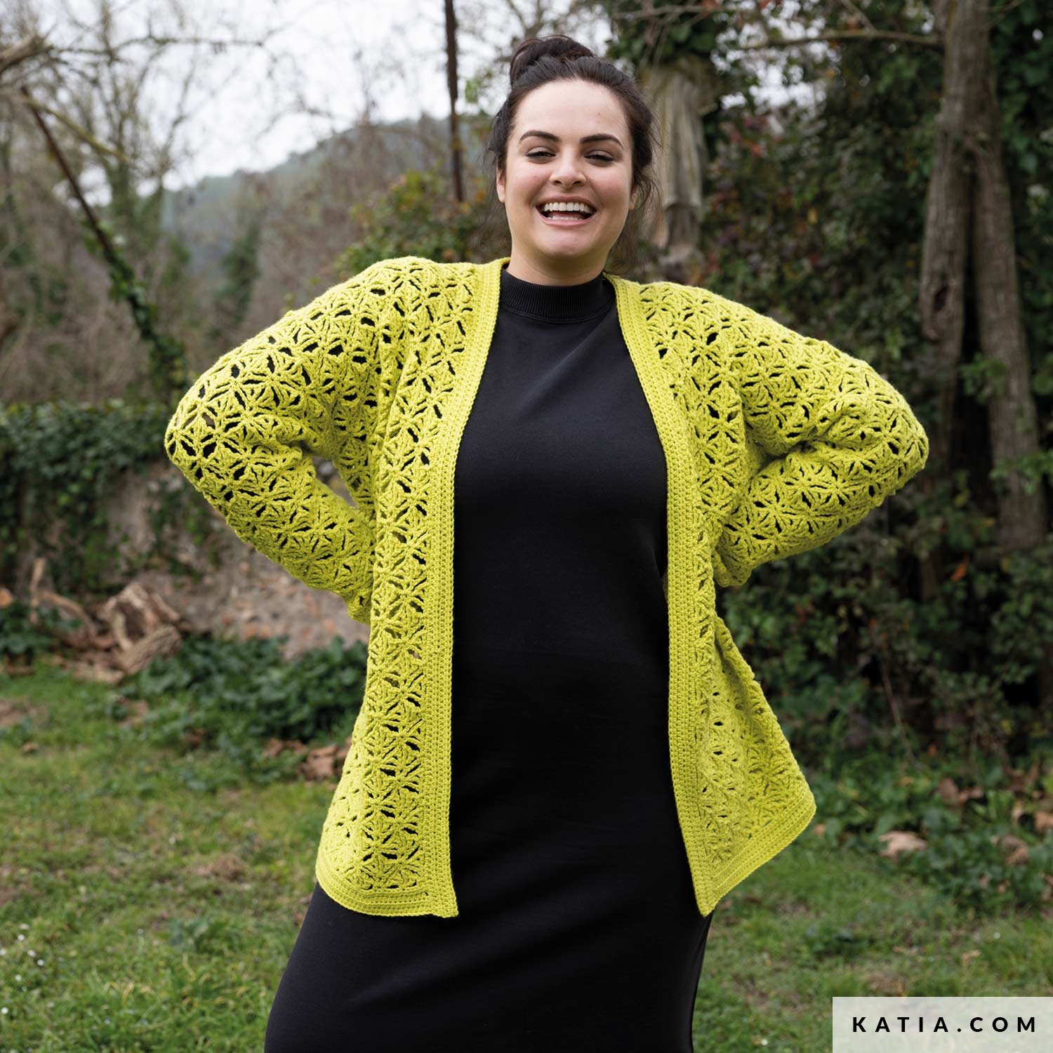Lace jacket cardigan crochet pattern sales