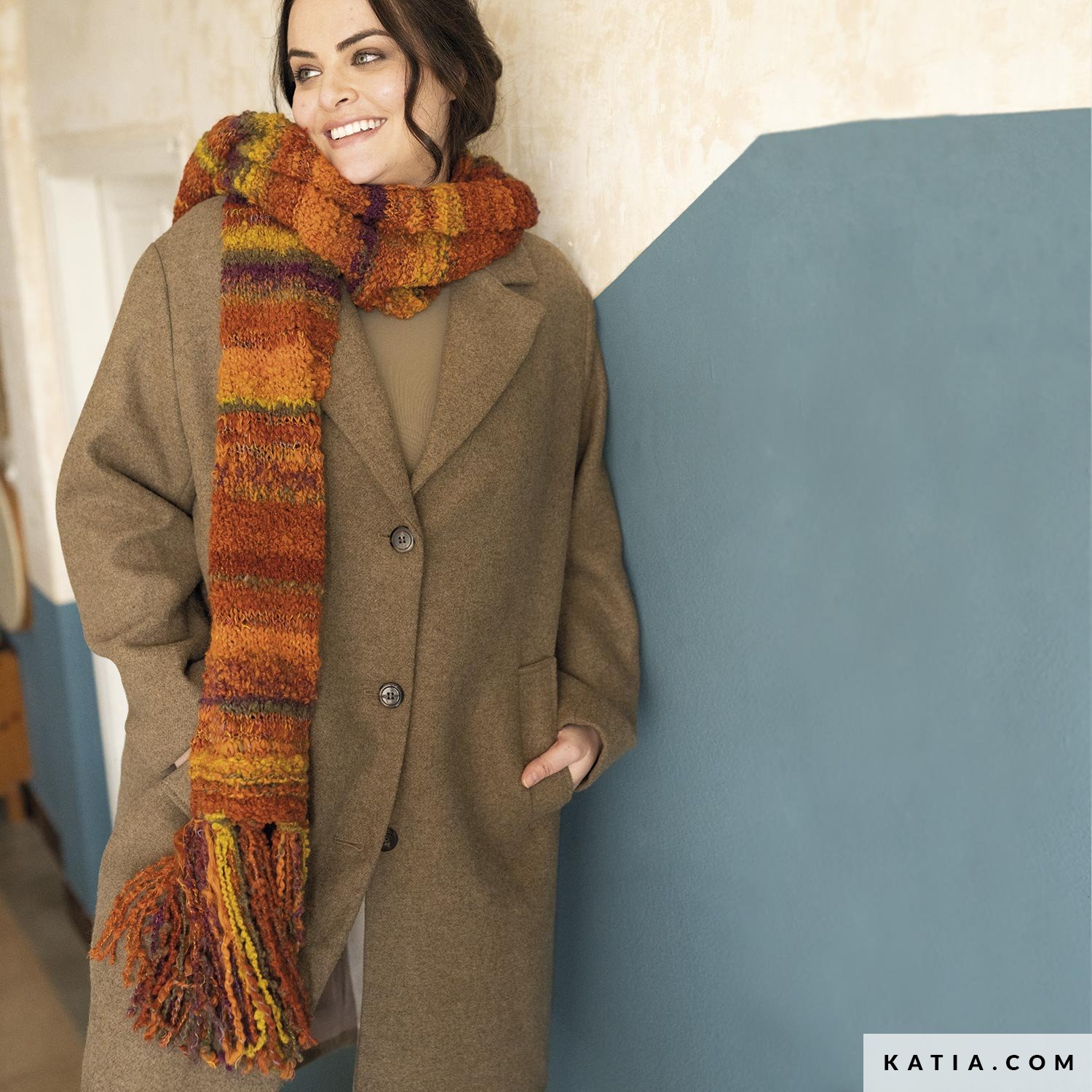 TODAYFUL ★ Mix Knit Scarf Mix It Up Scarf Knitting Pattern | Beginner Knitters Projects