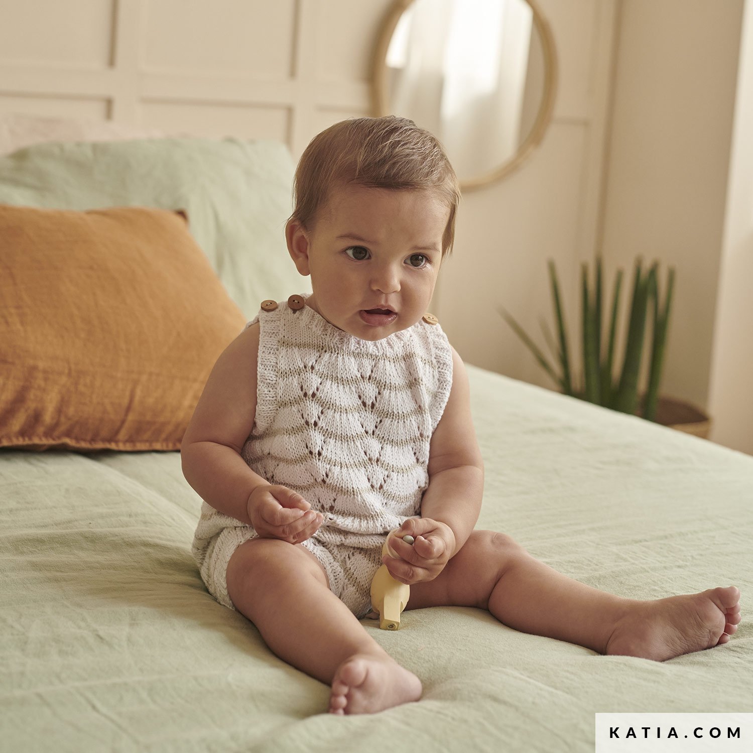 Pappa & Latte Pagliaccetto in jersey stile marinaretto - Shop online I