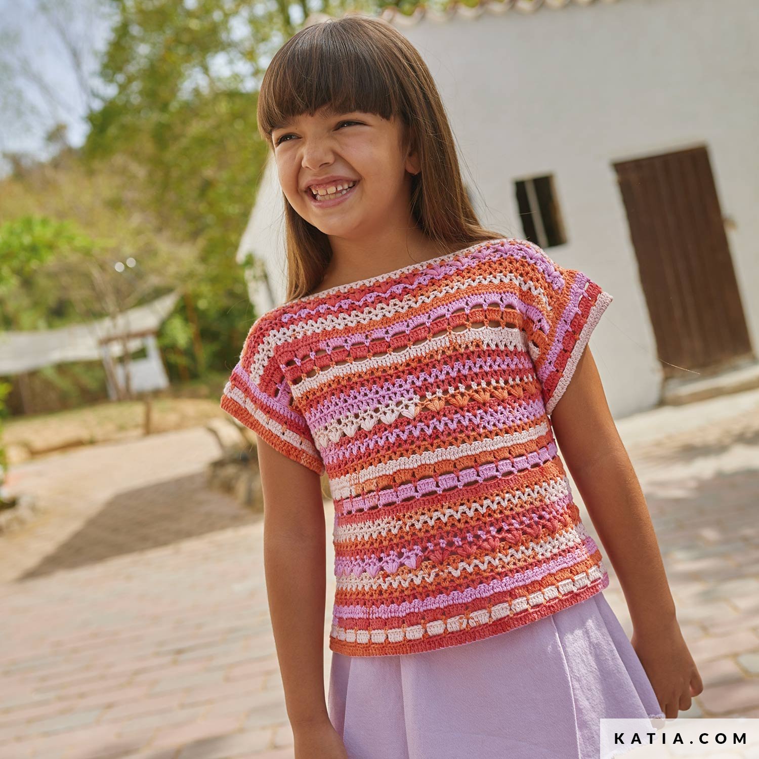 Camiseta Ninos Primavera Verano patrones Katia