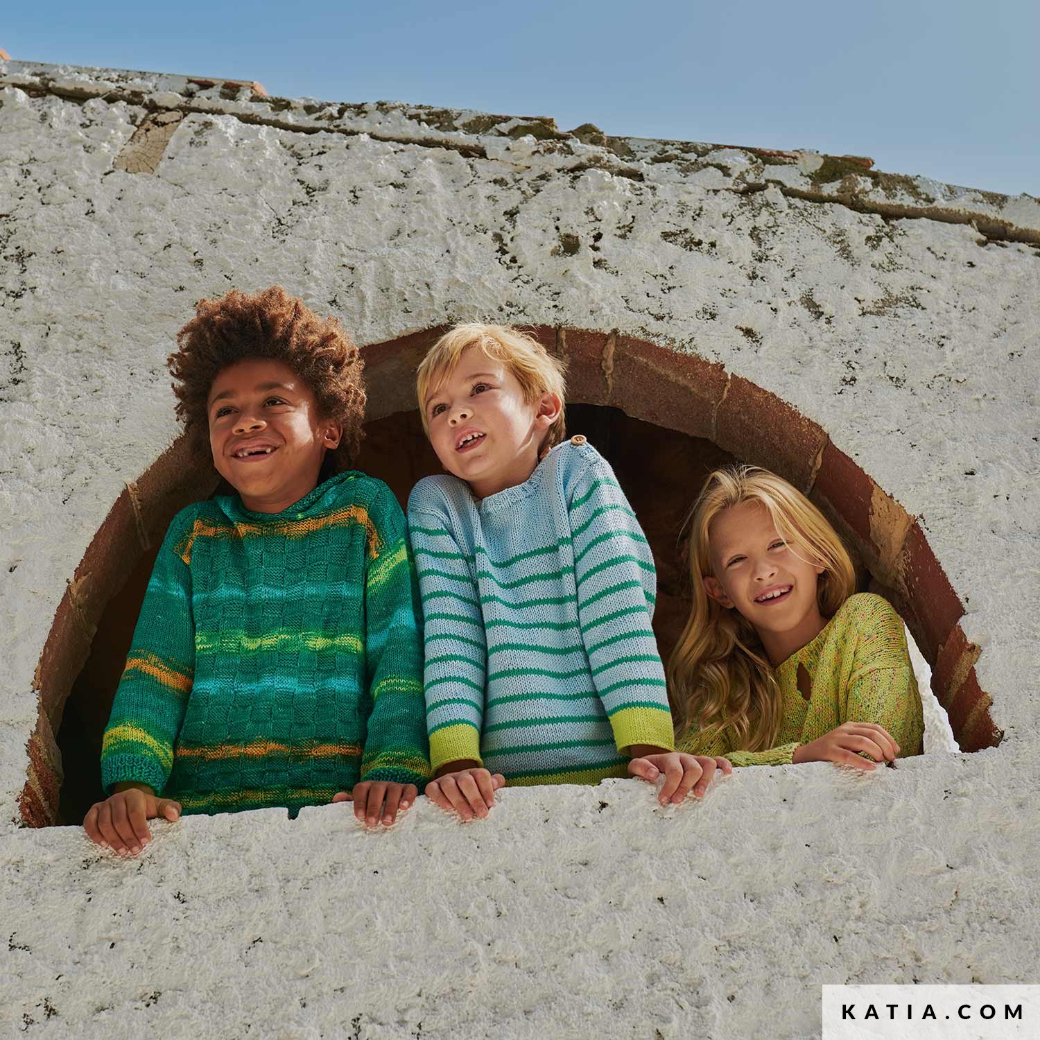 Sweater - Kids - Spring / Summer - models & patterns | Katia.com