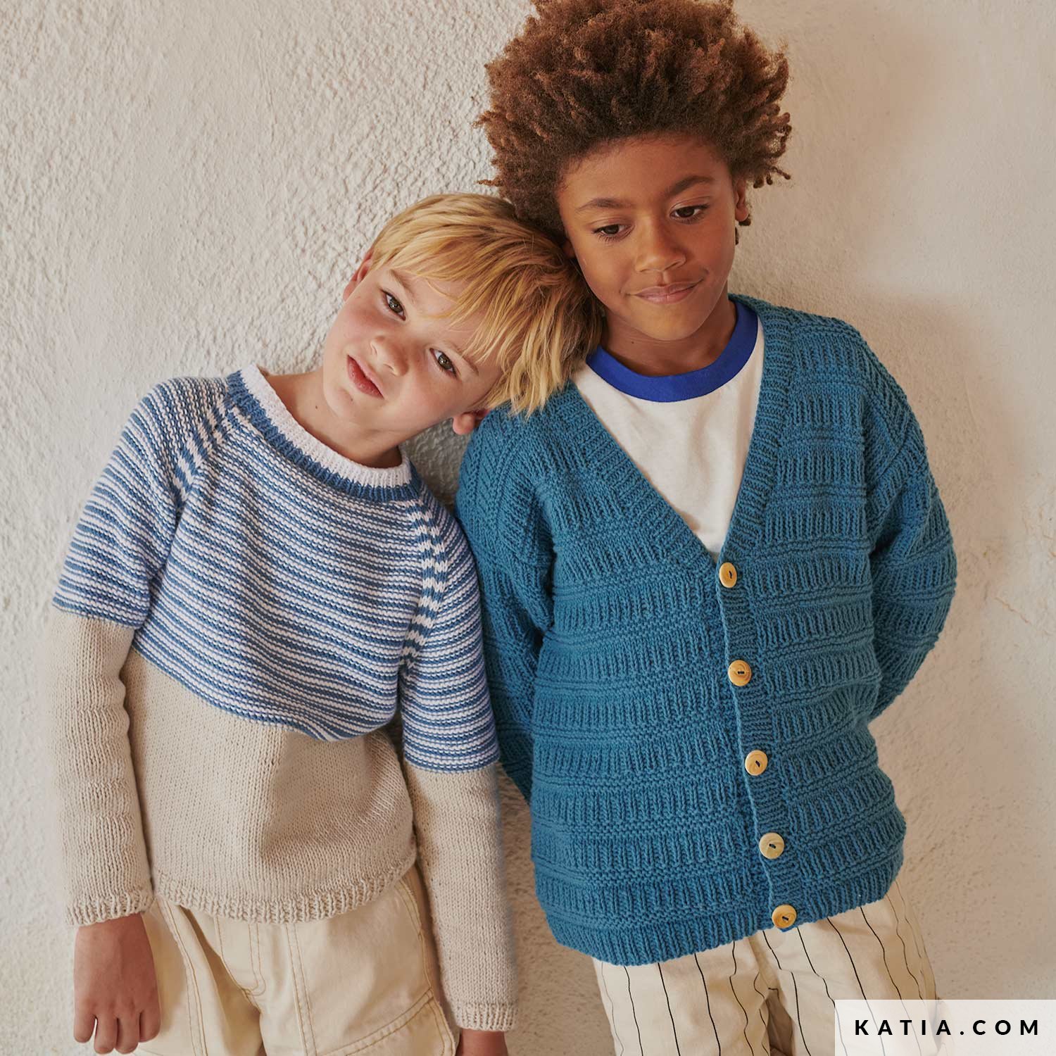 Sweater - Kids - Spring / Summer - models & patterns | Katia.com