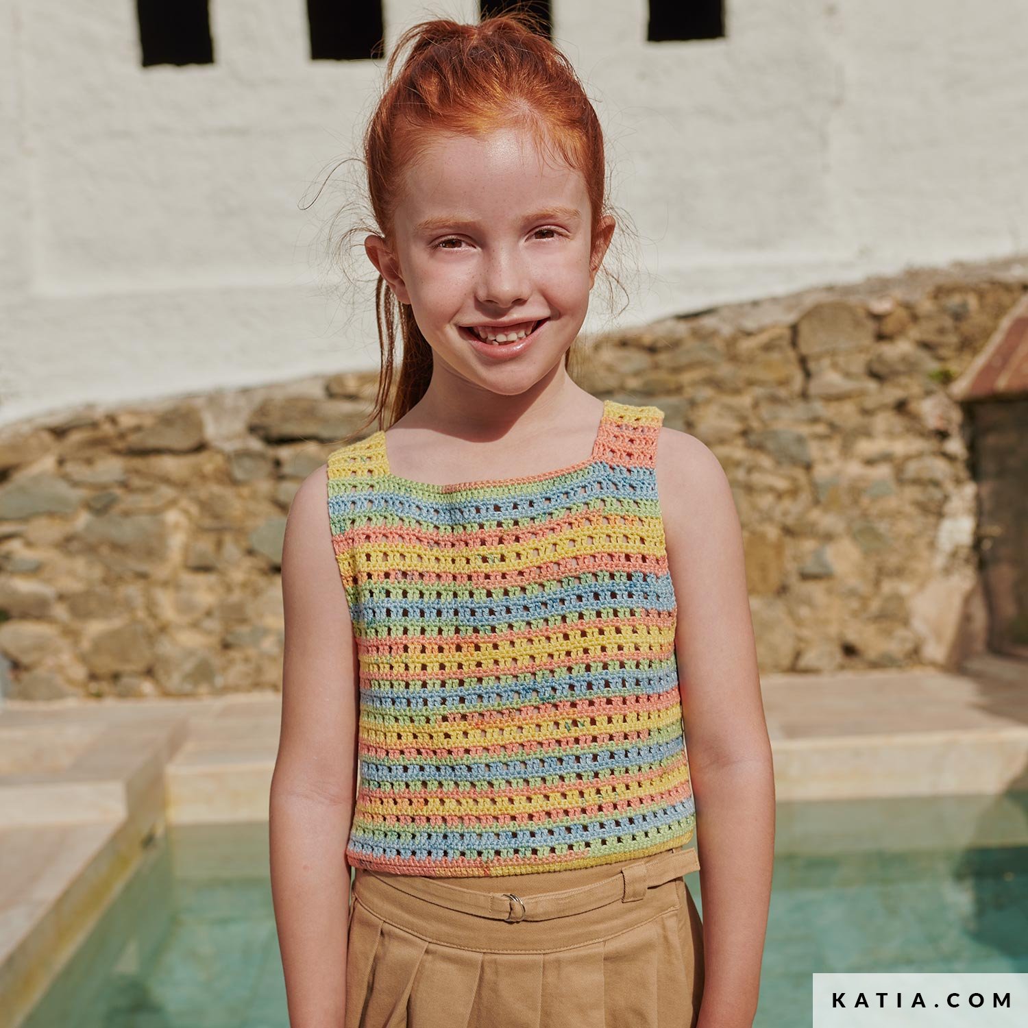 Top - Kids - Spring / Summer - models & patterns | Katia.com