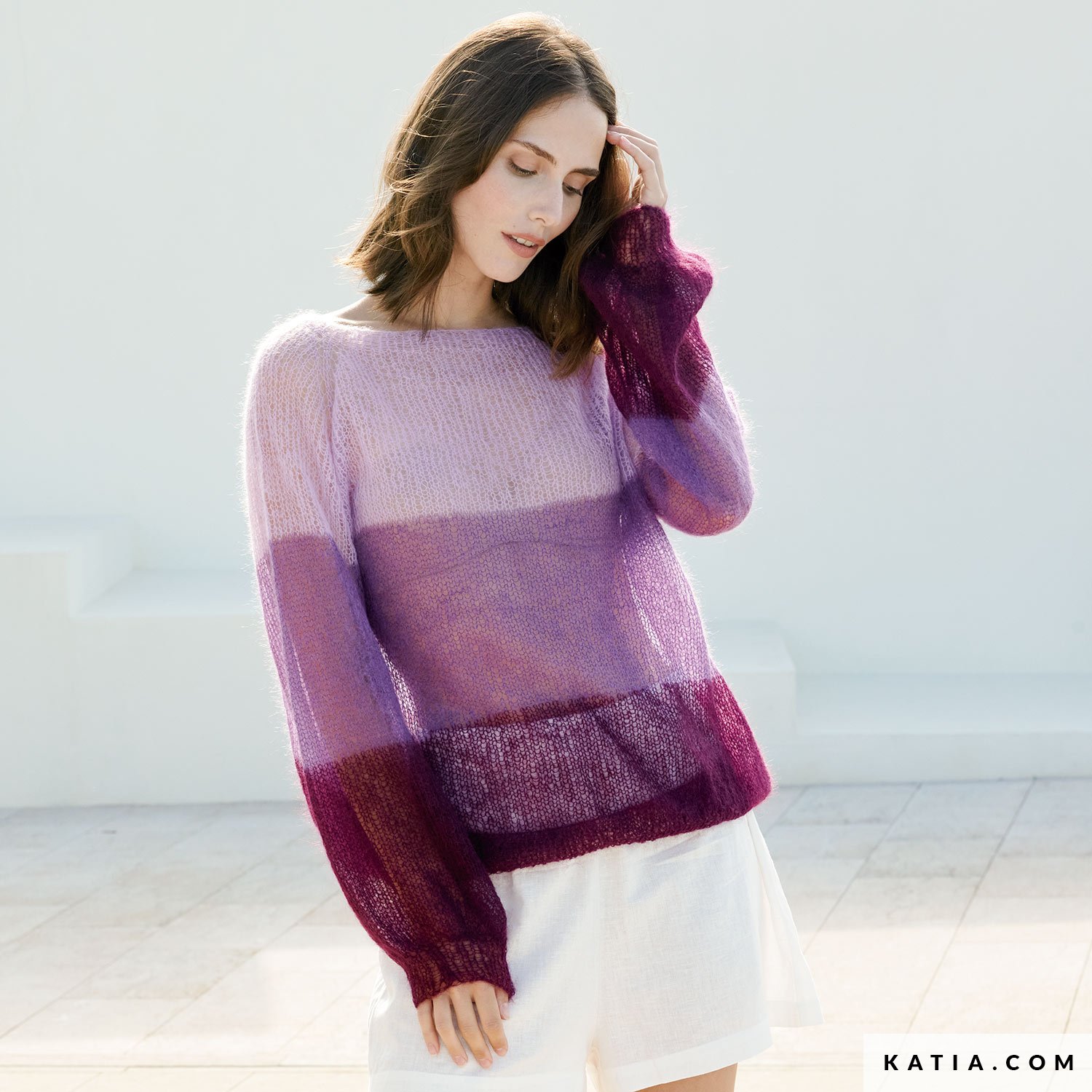 Patron Jersey Crochet Jersey Punto Mujer Hecho A Mano Jersey