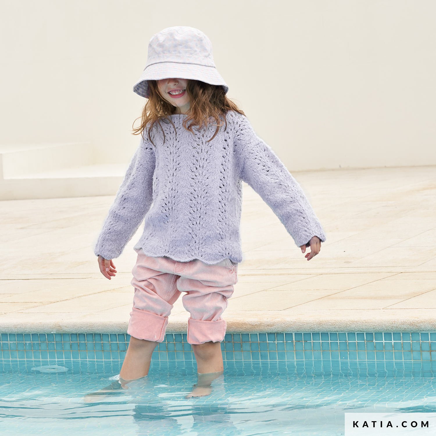 Sweater Kids Spring Summer models patterns Katia
