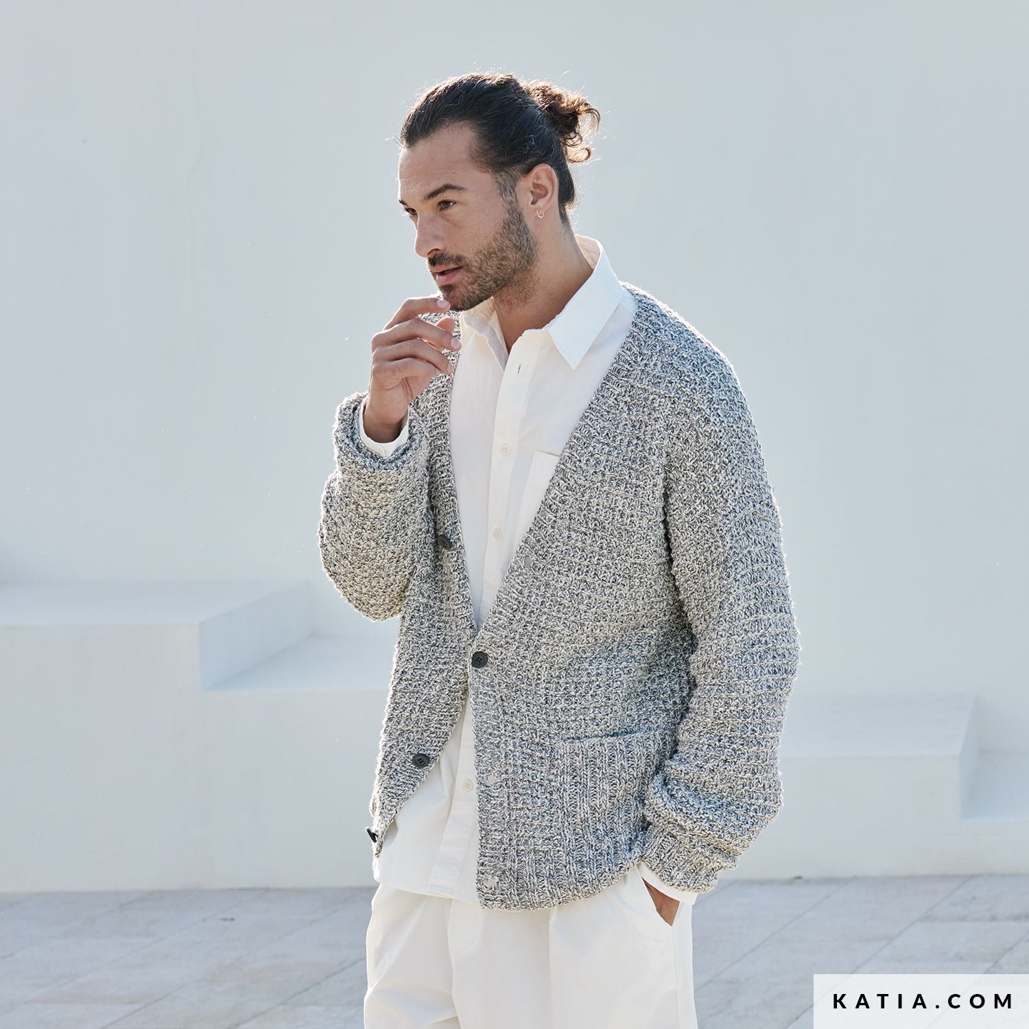 Jacket - Man - Spring / Summer - models & patterns | Katia.com