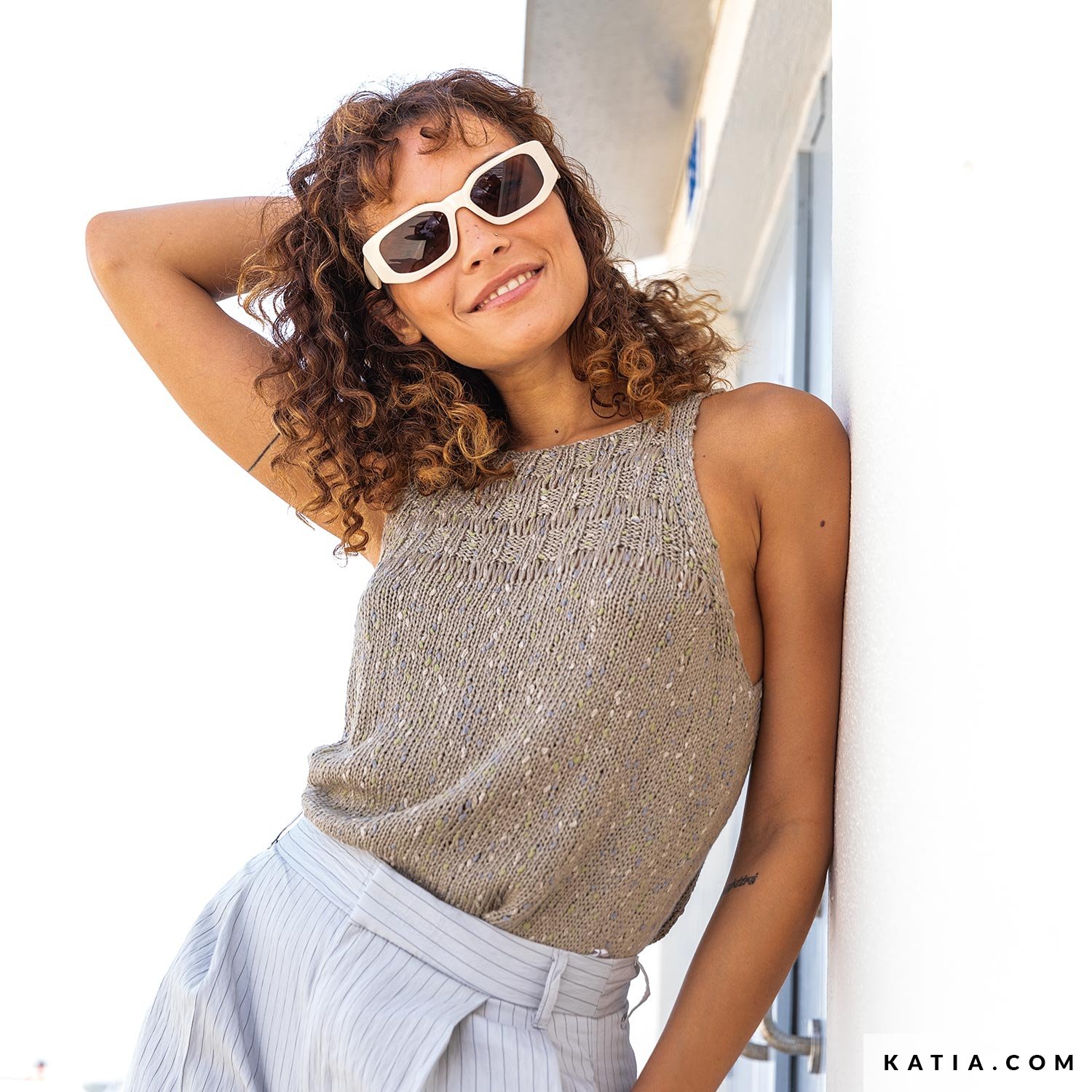 Haut De Maillot De Bain Katia Taille 44 Multicouleur - Neuf Avec étiquettes, à Armatures