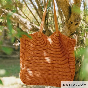 patron tejer punto ganchillo hogar bolso primavera verano katia 6288 7 p