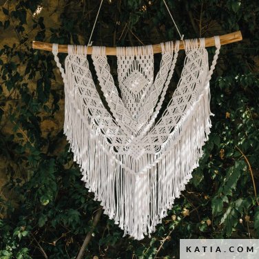 patron tejer punto ganchillo hogar tapiz primavera verano katia 6288 2 p