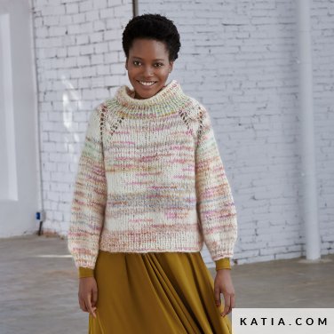 patroon breien haken dames trui herfst winter katia 6292 10 p