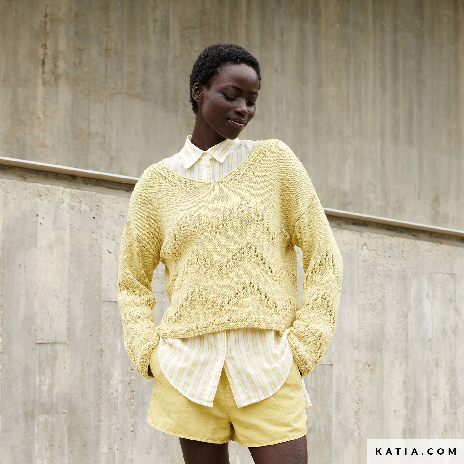 トップス melt the lady cut out back open knit melt the lady cut out back open knit