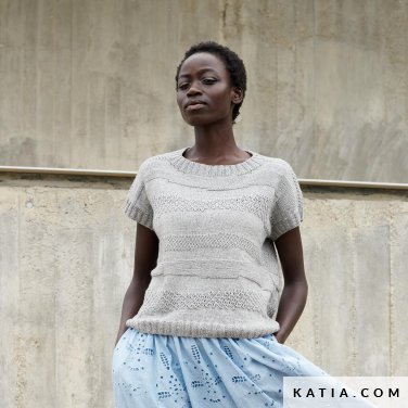 T-shirt - Woman - Spring / Summer - models & patterns | Katia.com