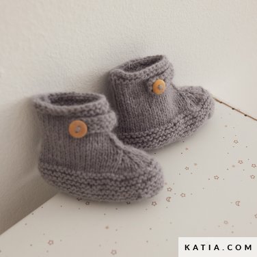 patroon breien haken baby babylaarsjes herfst winter katia 6304 28 p
