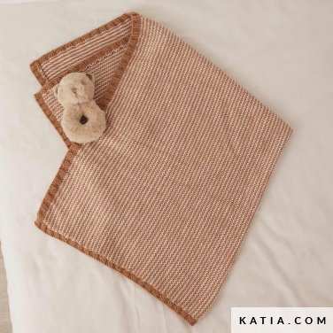 patroon breien haken baby deken herfst winter katia 6304 14 p