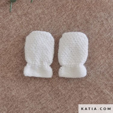 patroon breien haken baby handschoenen herfst winter katia 6304 3 p