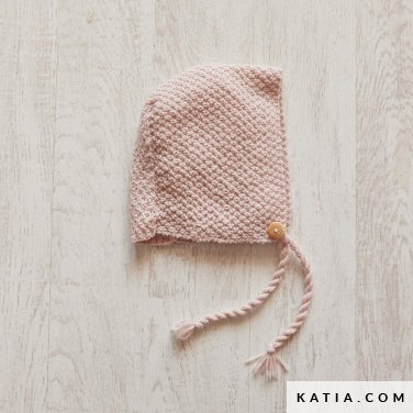patroon breien haken baby muts herfst winter katia 6304 6 p