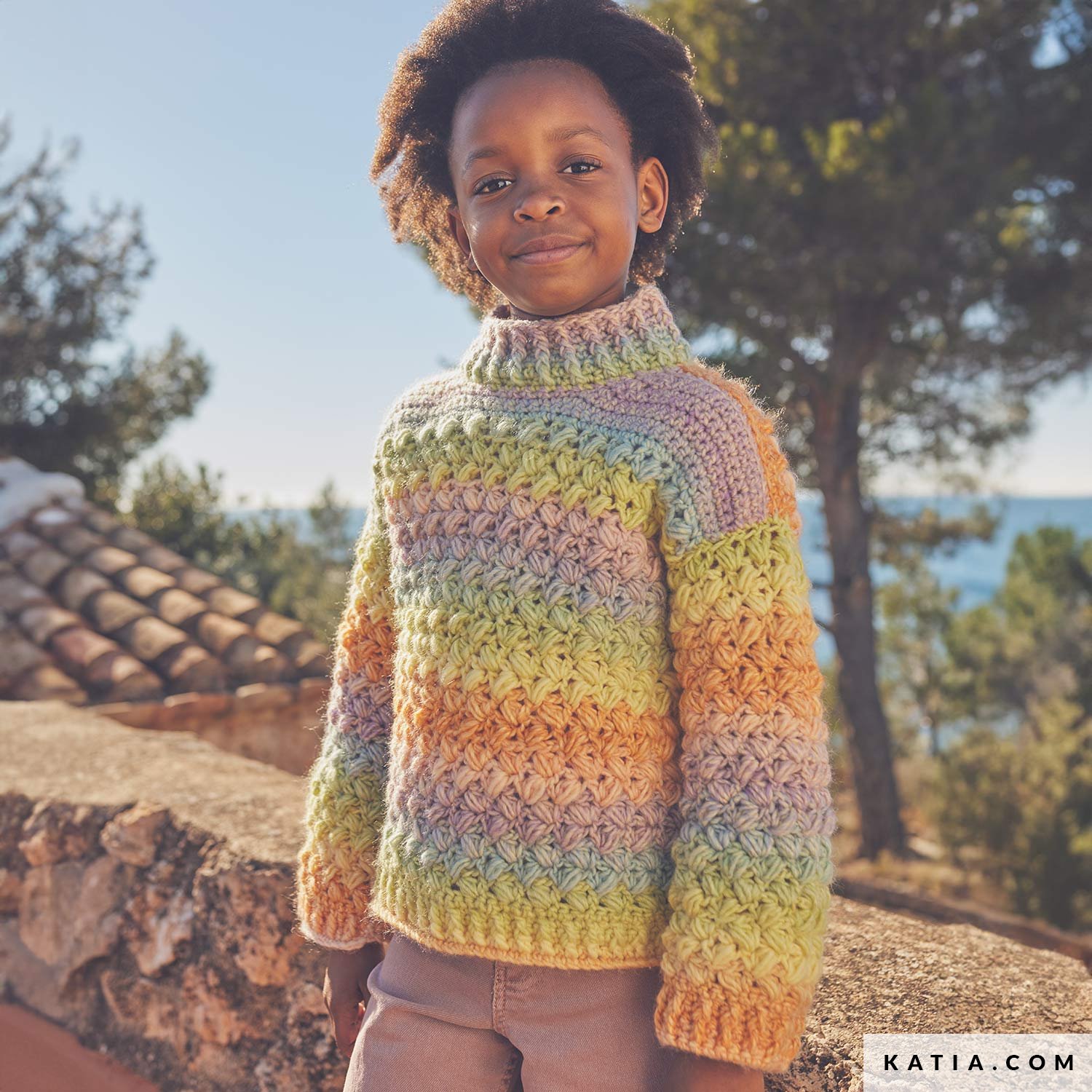 Jersey Ninos Otono Invierno patrones Katia