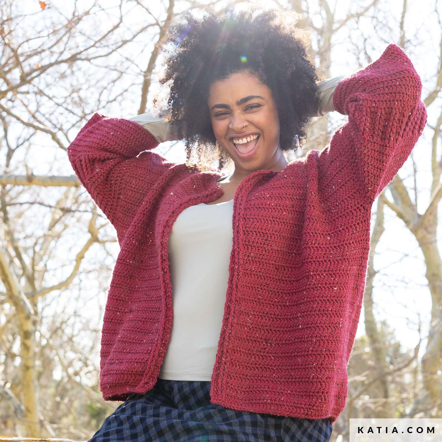 Jacket - Woman - Autumn / Winter - models & patterns | Katia.com