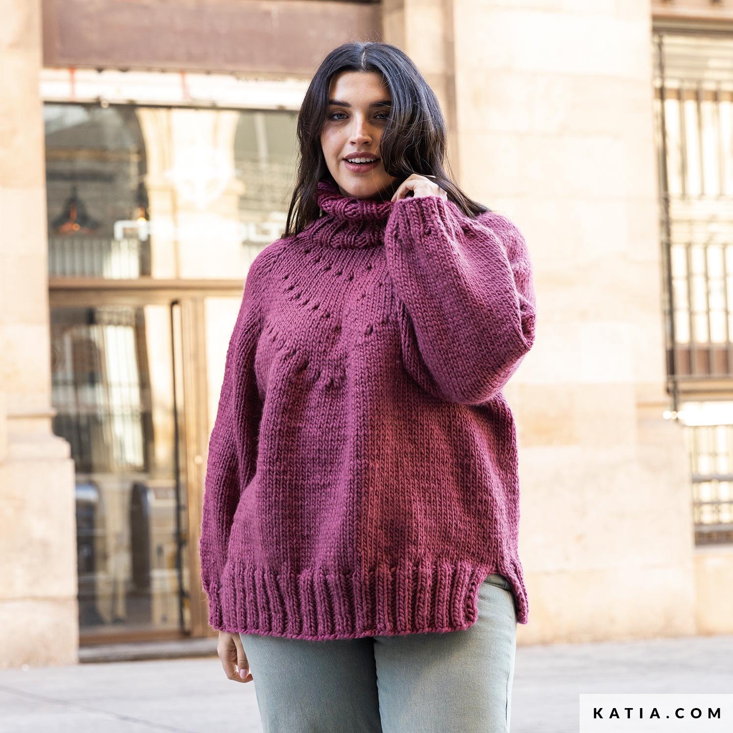 Sweater - Woman - Autumn / Winter - models & patterns | Katia.com