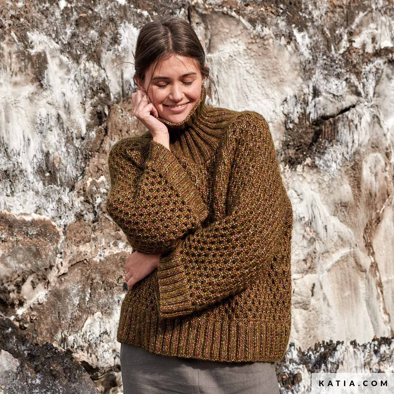 Pull Femme Automne Hiver modeles patrons Katia