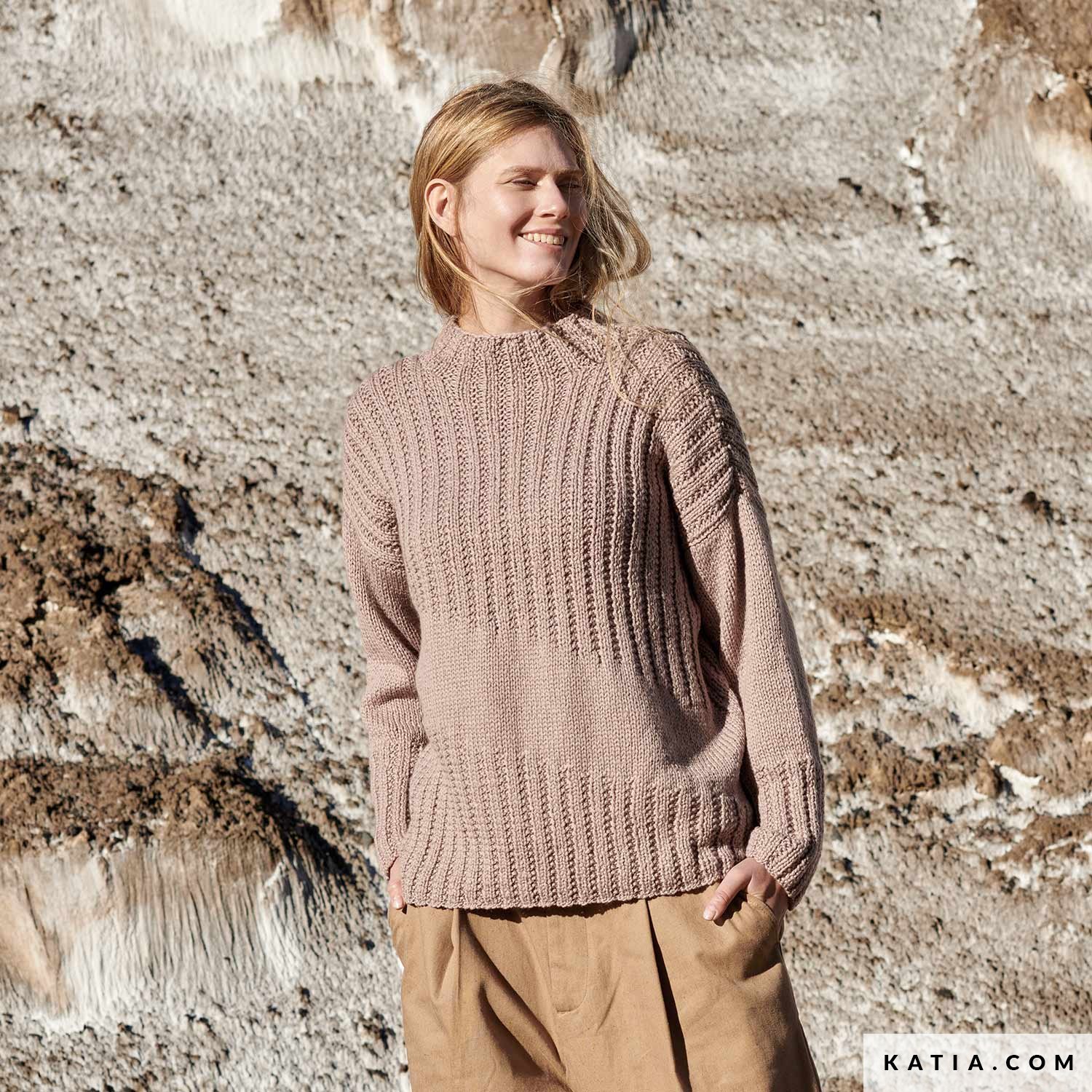 Trui Dames - Wolmix, Casual Comfort, Herfst/Winter - Van Halen Mode