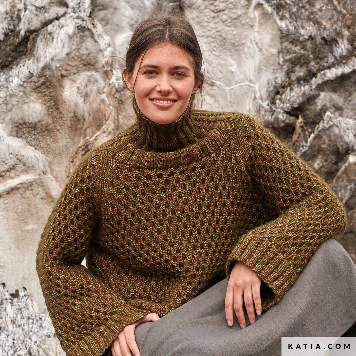 Sweater - Woman - Autumn / Winter - models & patterns | Katia.com