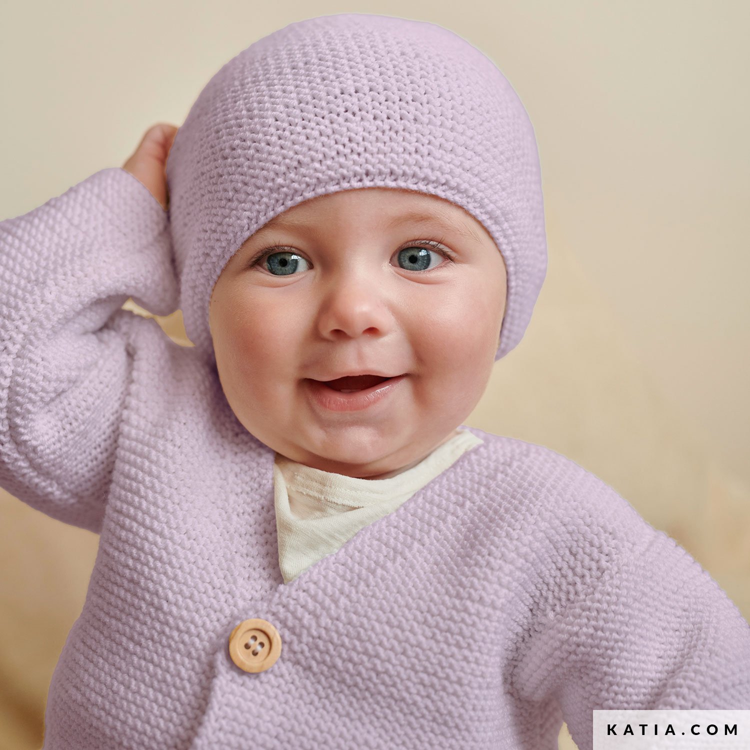 Bonnet D'hiver Tricoté Pour Bébé 0-36 Mois - Lot De 3 Couleurs Vives - Doublure Polaire Double épaisseur - Chaud Et Confortable