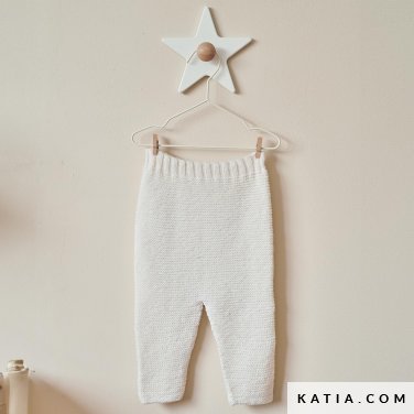 patroon breien haken baby broek herfst winter katia 6323 8 p