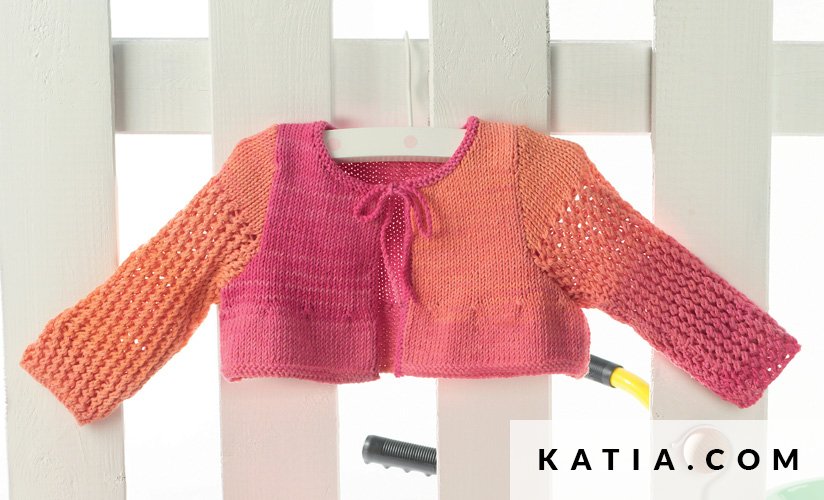Short Jacket Baby Spring Summer Models Patterns Katia Com