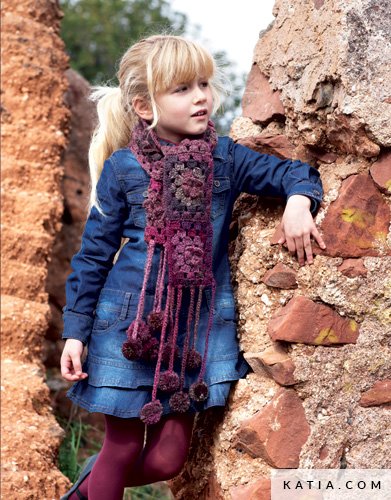 Echarpe Enfant Automne Hiver Modeles Patrons Katia Com Echarpe Enfant Automne Hiver Modeles Patrons Katia Com