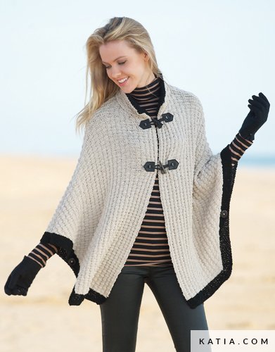 toda la vida actualizar Supone Capa - Mujer - Otoño / Invierno - patrones | Katia.com