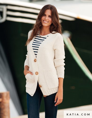 Jacket - Woman - Spring / Summer - models & patterns | Katia.com