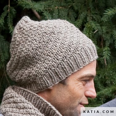 GORRO Invierno a #crochet o ganchillo para hombre - tutorial paso a paso  - Moda a Crochet 