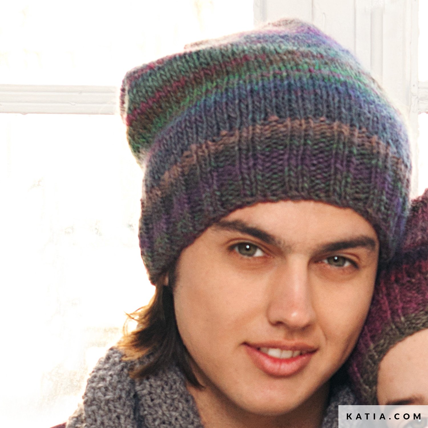 Double Stripes Illusion Knit Hat Pattern: knitting Pattern (Knit Hat  Pattern Books and Crochet Hat Pattern Books) See more
