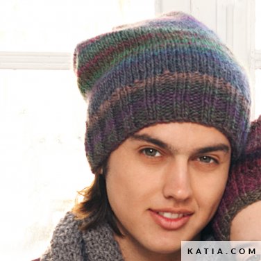 Cap - Man - Autumn / Winter - models & patterns | Katia.com