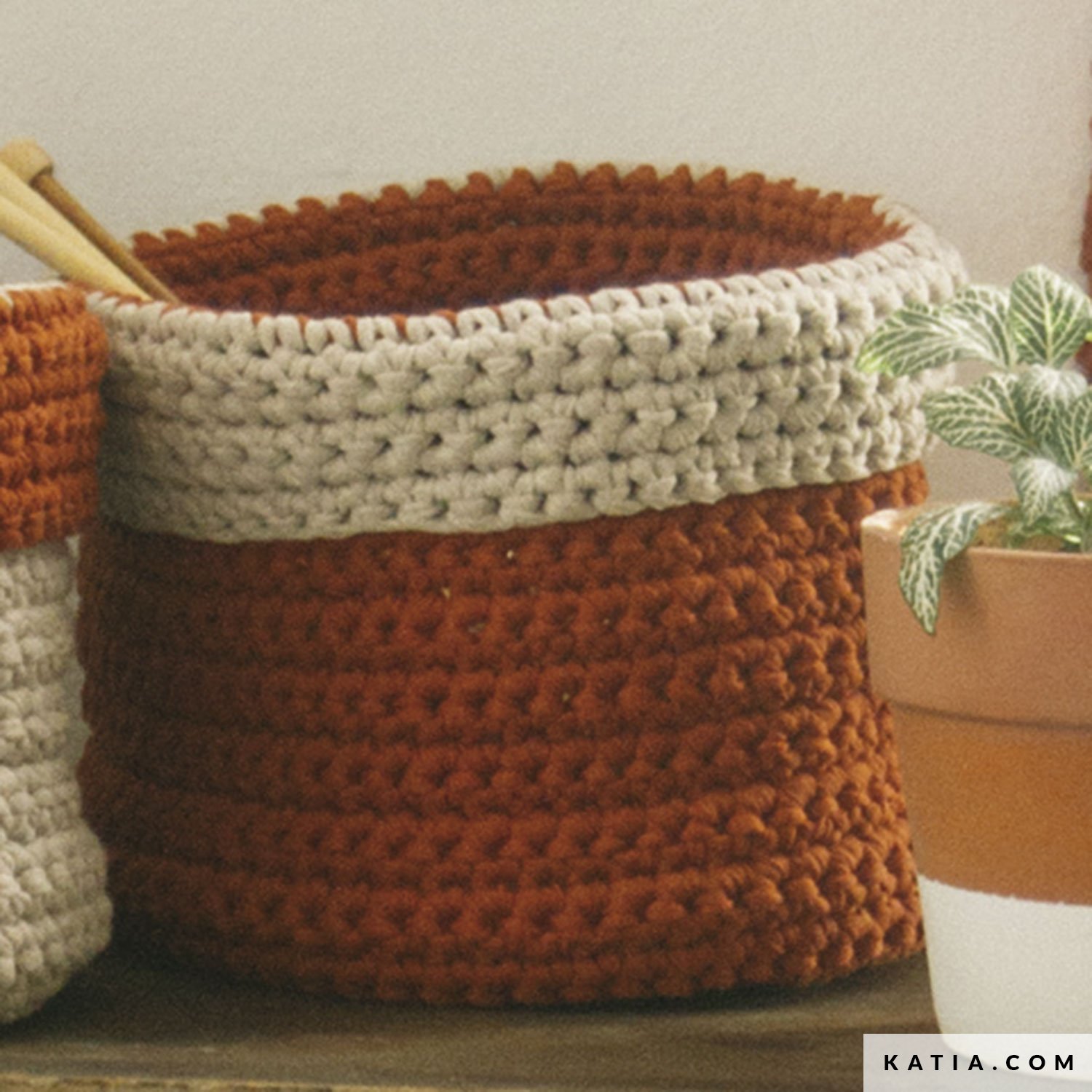 Cesto - Hogar - Otoño / Invierno - patrones | Katia.com