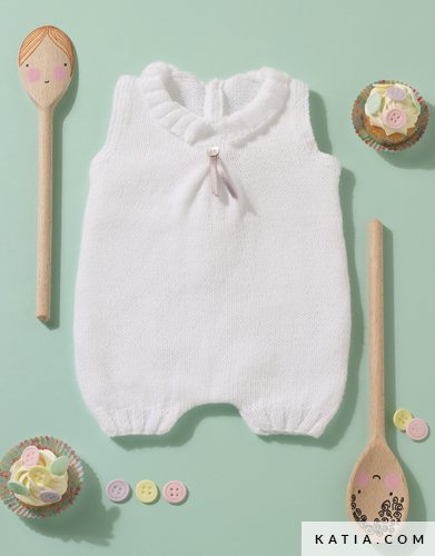 Rompers Baby Spring Summer Models Patterns Katia Com Rompers Baby Spring Summer Models Patterns Katia Com