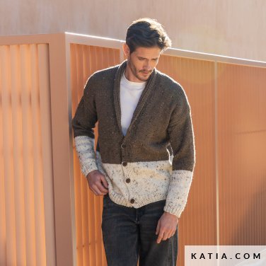 Jacket - Man - Autumn / Winter - models & patterns | Katia.com