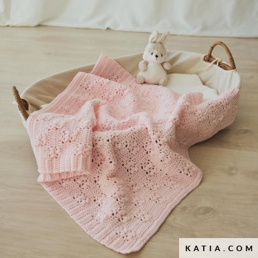 patron tricoter tricot crochet layette couverture automne hiver katia 7531 4 p