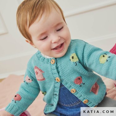 patron tricoter tricot crochet layette veste automne hiver katia 7531 11 p
