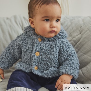 patron tricoter tricot crochet layette veste automne hiver katia 7531 24 p