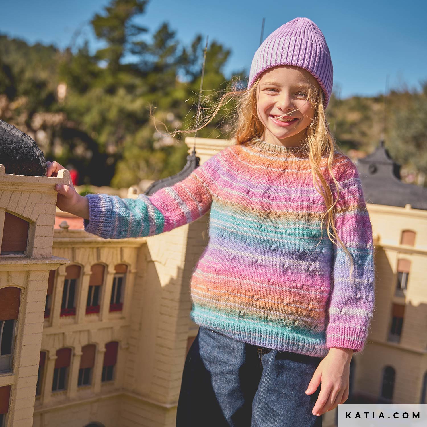 ニット/セーター kudos tomorrow kids sweater Sweater - Kids - Autumn / Winter - models & patterns | Katia.com