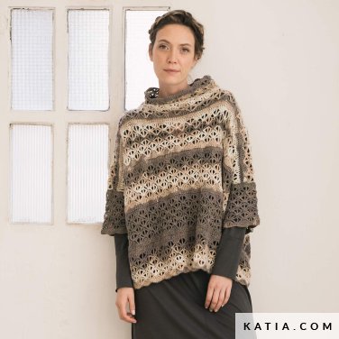 patroon breien haken dames trui herfst winter katia 7534 21 p