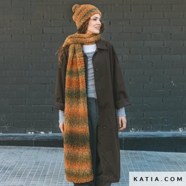 patroon breien haken dames set herfst winter katia 7535 5a p