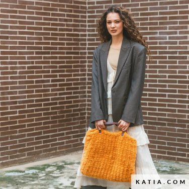 patroon breien haken dames tas herfst winter katia 7535 12 p