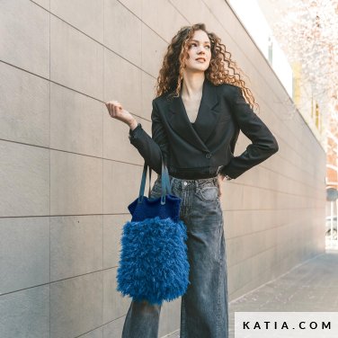 patroon breien haken dames tas herfst winter katia 7535 13 p