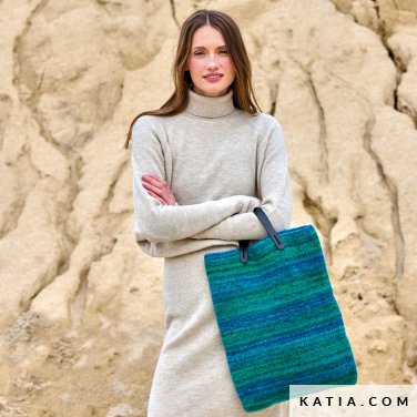 patroon breien haken dames tas herfst winter katia 7538 15 p